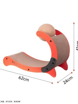 Seal cat scratching board corrugated paper wear-resistant, no chipping, scratch-resistant sisal ball cat bed all-in-one four-season universal cat toy