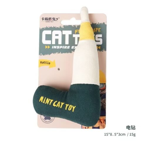 Kitten teeth grinding durable chew pet cat supplies（Electric drill）