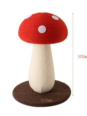 Mushroom cat climbing rack hemp rope grinding claw cat scratch board