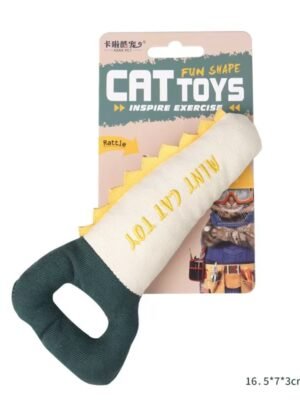 Kitten teeth grinding durable chew pet cat supplies（saw）