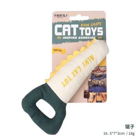 Kitten teeth grinding durable chew pet cat supplies（saw）